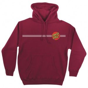 Hooded Pullover Santa Cruz Mens Sweatshirt